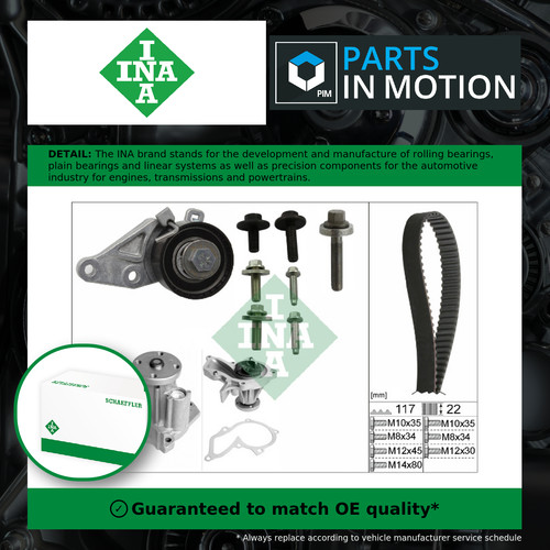 Timing belt water pump - &, kit