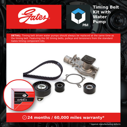 Timing belt water - belt, kit