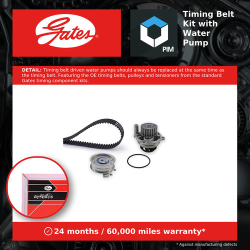 Timing belt water pump kit - timing,