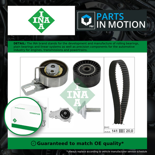 Timing belt water pump kit - timing,
