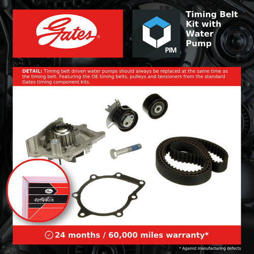 Timing belt water pump - belt,