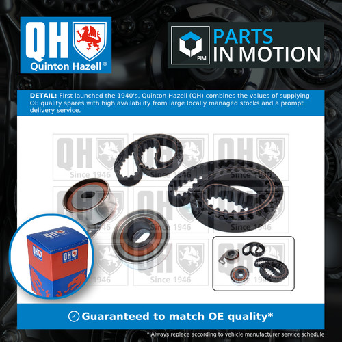 Timing belt kit qbk612 quinton - belt,