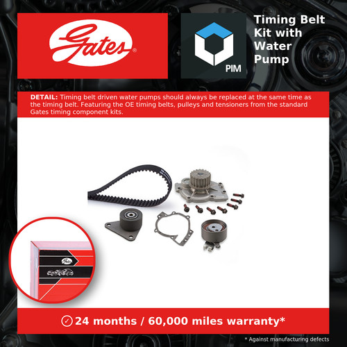 Timing belt water - belt, pump
