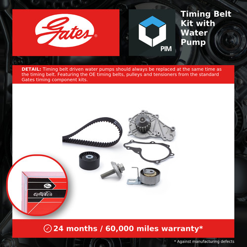 Timing belt water pump - timing,