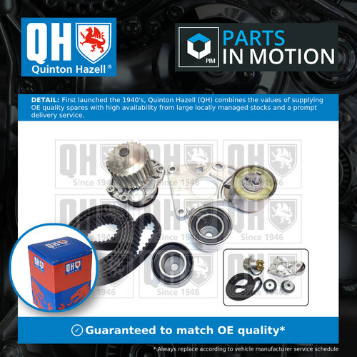 Timing belt water - water, pump