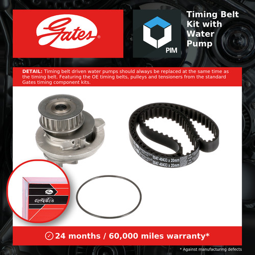 Timing belt water pump kit - &,