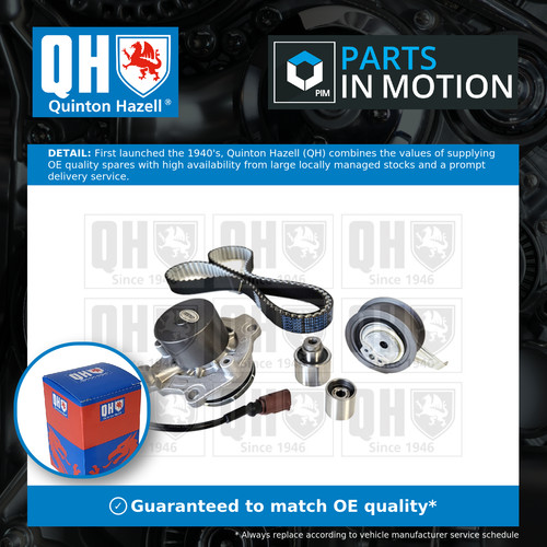Timing belt water pump - water,