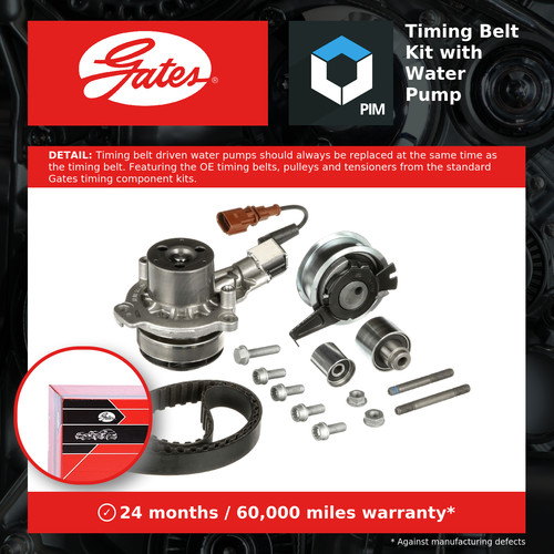 Timing belt water pump - timing,