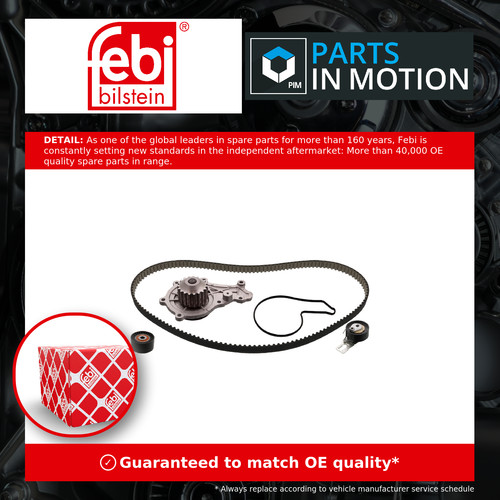 Timing belt water pump kit - timing,