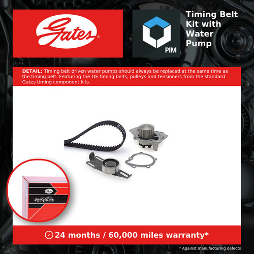 Timing belt water pump - &,