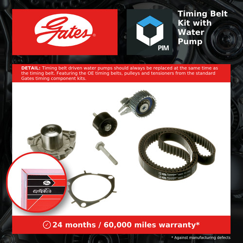 Timing belt water pump - &,