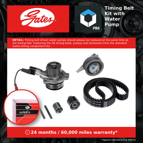 Timing belt water pump - pump, kit